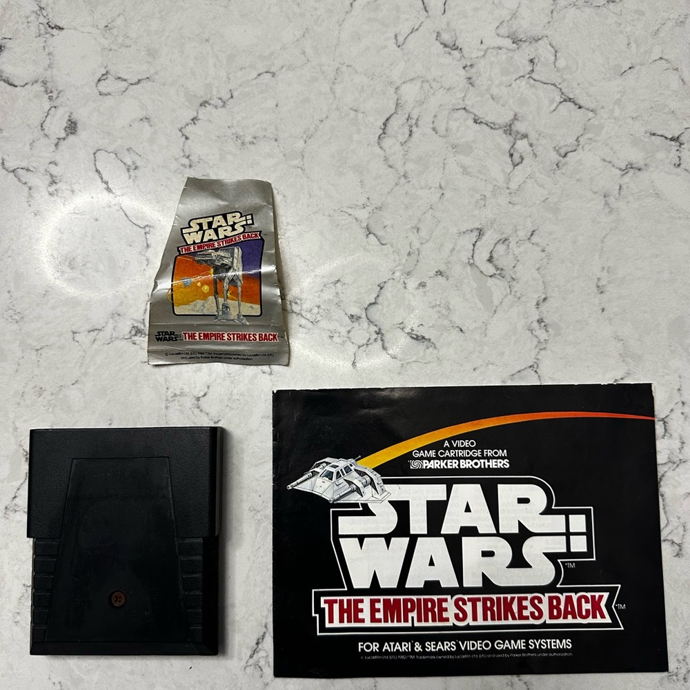 Tested / Working Atari 2600 Star Wars Return of the Jedi Game with Manual *READ*